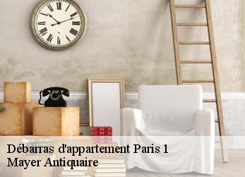 Débarras d'appartement  paris-1-75001 Mayer Antiquaire
