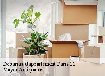 Débarras d'appartement  paris-11-75011 Mayer Antiquaire